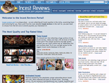 Tablet Screenshot of incest-reviews.net